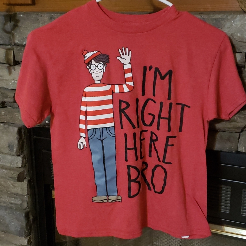 Where's Waldo novelty T